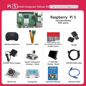 Raspberry Pi 5 5B/4B комплект для разработки Raspberry Pi 5 8GB Материнская плата Python Программирование AI Kit - Product Image 6