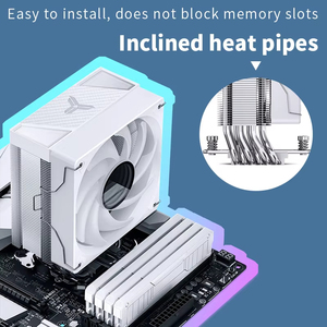 JONSBO CR-1000 6 heatpipe CPU Cooler silenzioso PWM 4pin ventilatore per computer Desktop per Intel 115X 1200 AM4 - Product Image 5