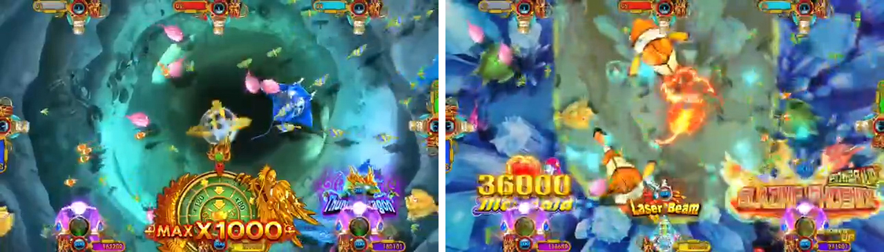 Tabella stabile Arcade Game Software Multiplayer del pesce di Multiscene 1