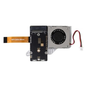 PCIe To M.2 Adapter Board (E) mit Lüfter für Raspberry Pi 5 Kompatibel mit 2242/2230 Größe NVMe M.2 SSD Hoch geschwindigkeit lesung - Product Image 3