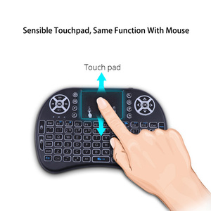 I8 Mini <strong>Keyboard</strong> Remote <strong>Control</strong> 2.4G Air Mouse Backlit Remote <strong>Control</strong> for <strong>Android</strong> TV Box - Product Image 3