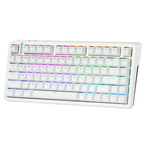 Luce personalizzata 82 tasti hot swap RGB tastiera gaming bluetooth mini tastiera retroilluminata senza fili per telefono android con filo