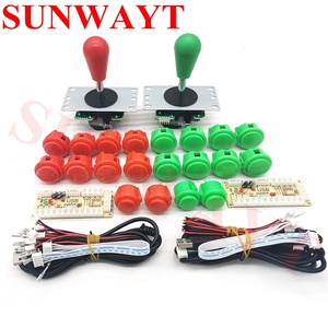 Kit de Arcade de 2 jugadores con cero retardo, codificador USB para PC, Mando de Joystick Arcade de 5 pines y kit de botón pulsador para máquina de Arcade Mame - Product Image 4