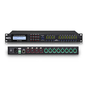 Professional 4 <strong>Input</strong> 8 <strong>Output</strong> Digital <strong>Audio</strong> Processor Sound Speaker Processor