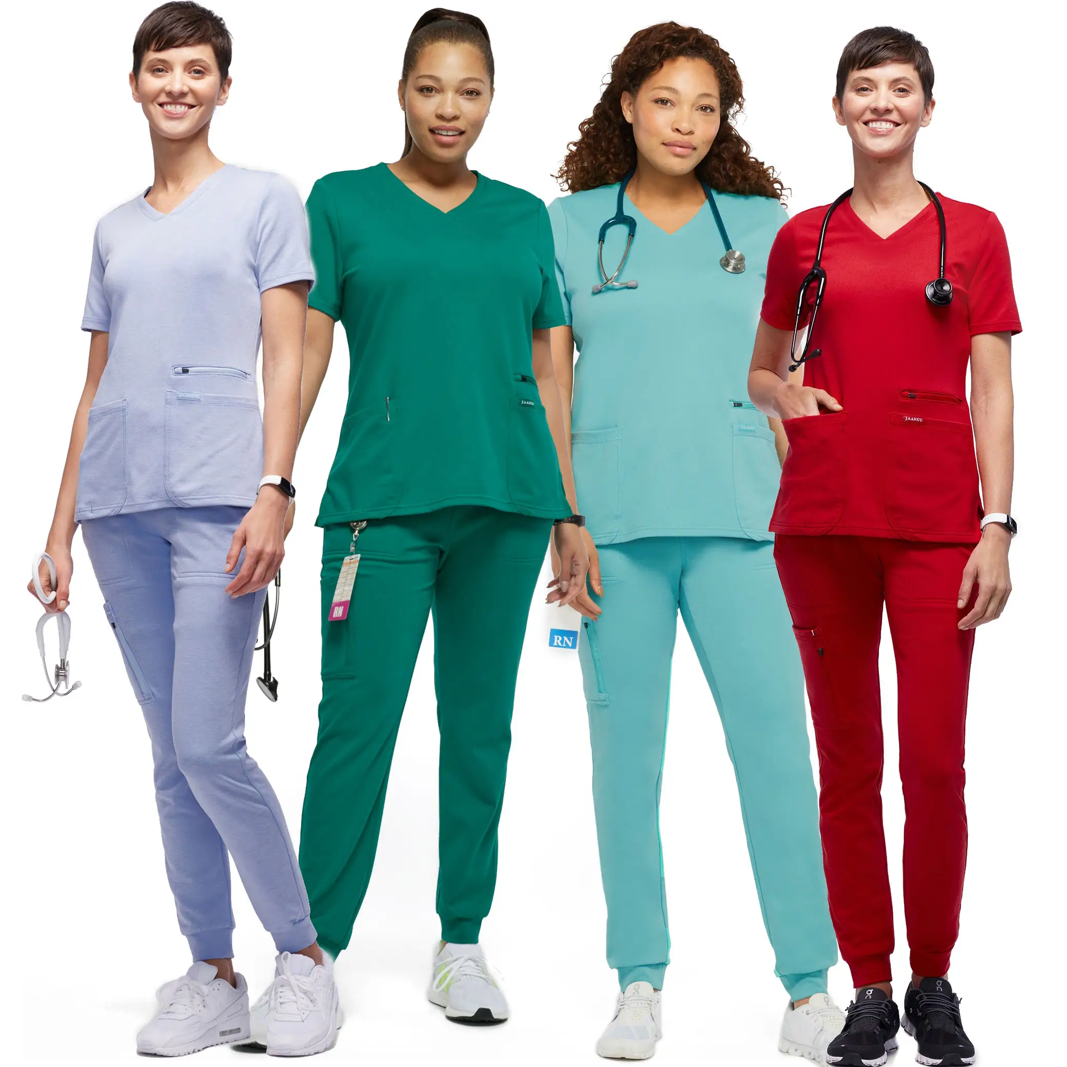 Bestex Custom Reina Nursing Doctors Medical Scrub Dress Manufacturers Pattern Hospital Scrub Uniform Tops