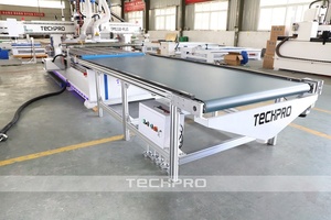大折扣自动装卸木嵌套数控路由器家具橱柜制造机带锯片头 - Product Image 4