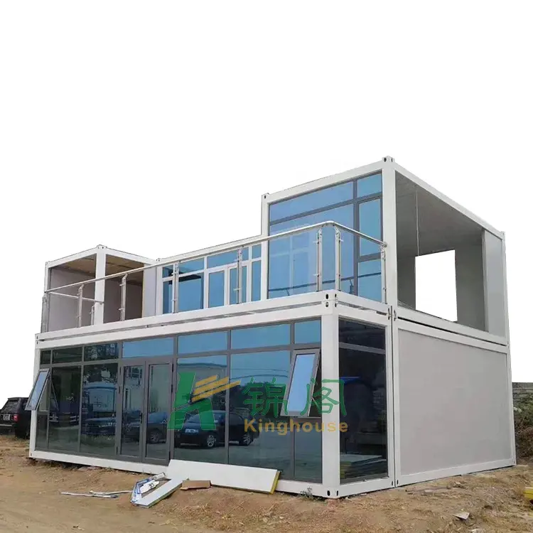 Casa de oficina prefabricada Modular de bajo costo