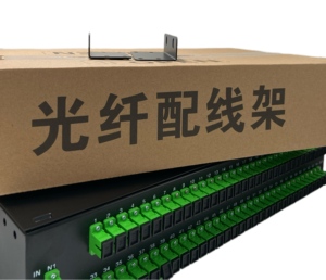Rack montage 19 Zoll 1x6 4SC/APC Glasfaser verteiler Anschluss dose Glasfaser-Strom verteilungs netz - Product Image 4