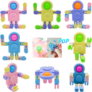 Đồ Chơi Cảm Giác Bồn Chồn Popit Mới Đồ Chơi Biến Hình Robot Đồ Chơi Giảm Căng Thẳng Cho Bữa Tiệc Đồ Chơi Con Quay Giảm Căng Thẳng Cho Trẻ Em Người Lớn - Product Image 2