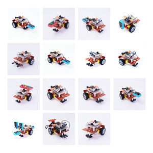 Mars Rover Education Robot Set STEM Senior Robotics Kit mit Code für Robotics Kits Education