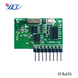 YET241 315MHz/433,92 MHz HF 100 Meter offener Code Rolling Code festes Funke mp fänger modul - Product Image 4