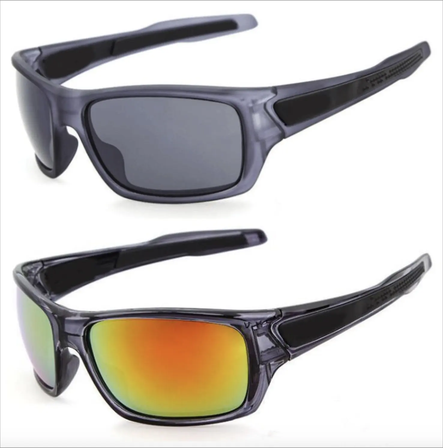 Huanzhing — lunettes de soleil de sport à bas prix, pour cyclisme, équitation, avec logo