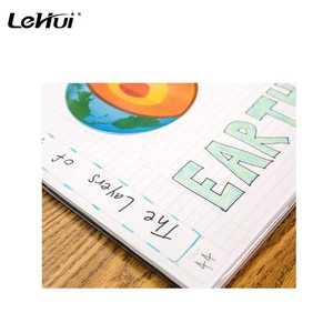 Shanghai Lehui 3 <strong>Colors</strong> Packed 100 Sheets 11 X 8-1/2&quot; 1 Subject College Ruled Spiral <strong>Notebook</strong> for Interactive <strong>Note</strong> - Product Image 5