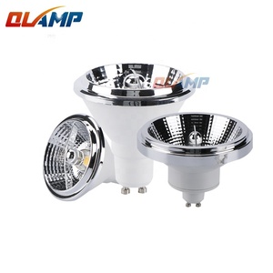 COBランプ12wAR70 AR111 GU10 G53LEDスポットライトプラスチックカバーアルミニウムAr111Led調光可能電球 - Product Image 1