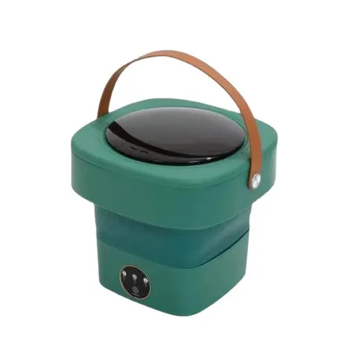 Calzini portatili per bambini biancheria intima Mini pieghevole in plastica elettrica per foto Mini semiautomatica lavatrice pieghevole