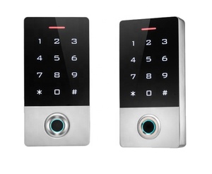 IP68 impermeabile Standalone porta di controllo di accesso con tastiera Touch e biometrica RFID riconoscimento di impronte digitali funzione di visione notturna - Product Image 1