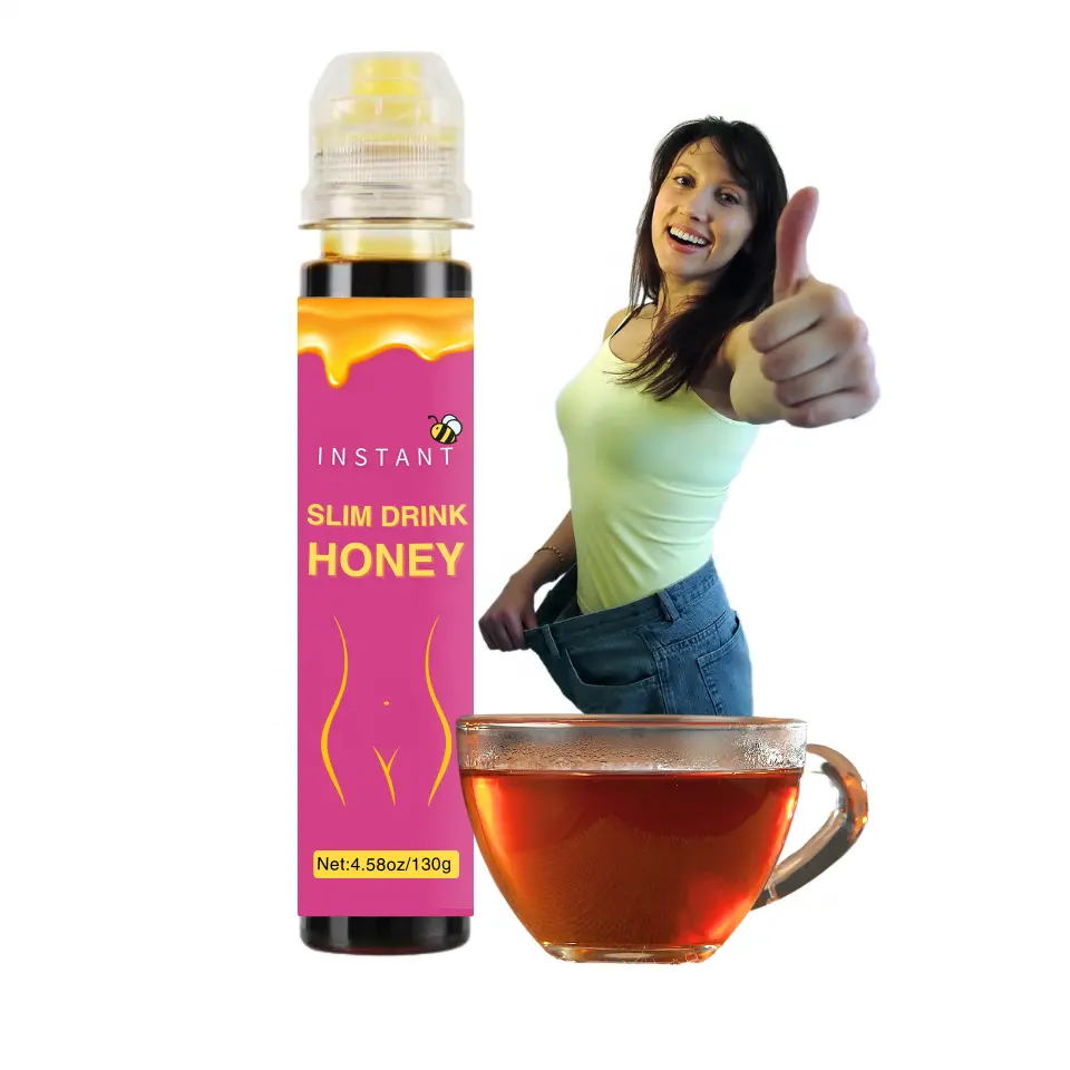 2024 desain baru detoks Honey Slim Teh Organik kesehatan teh dicampur kemasan