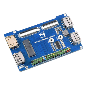 Raspberry Pi Compute Module 4 Suite Dual Vision Erweiterung Dual 8 Millionen Dual 4K Gigabit Ethernet Ports Schnittstelle Erweiterungskabel - Product Image 5