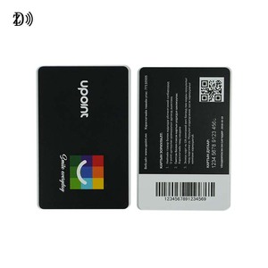Logotipo personalizado Impresión Código QR Código de barras 13,56 MHz MIFARE DESFire EV1 2K 4K NFC Business RFID Tarjeta de regalo