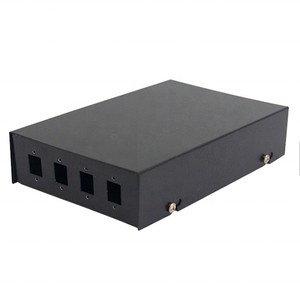 Bolein a pequeña escala SC 4 puertos y LC 8 puertos FTTH Cable de fibra óptica de parche Mini Panel 1U UPC fijo ODF de la caja de terminales - Product Image 3
