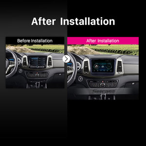 9&quot; Android 11.0 <strong>GPS</strong> Navigation Radio for 2018 <strong>Ssang</strong> <strong>Yong</strong> Rexton HD Touchscreen Stereo with USB AUX Support Carplay Backup Camera - Product Image 4