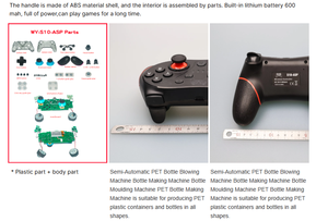Videospiel-Controller Android-Spiel Joystick Smartphone Gamepad Wireless Controller für Switch/PC/Android/TV/iOS-Telefone - Product Image 6