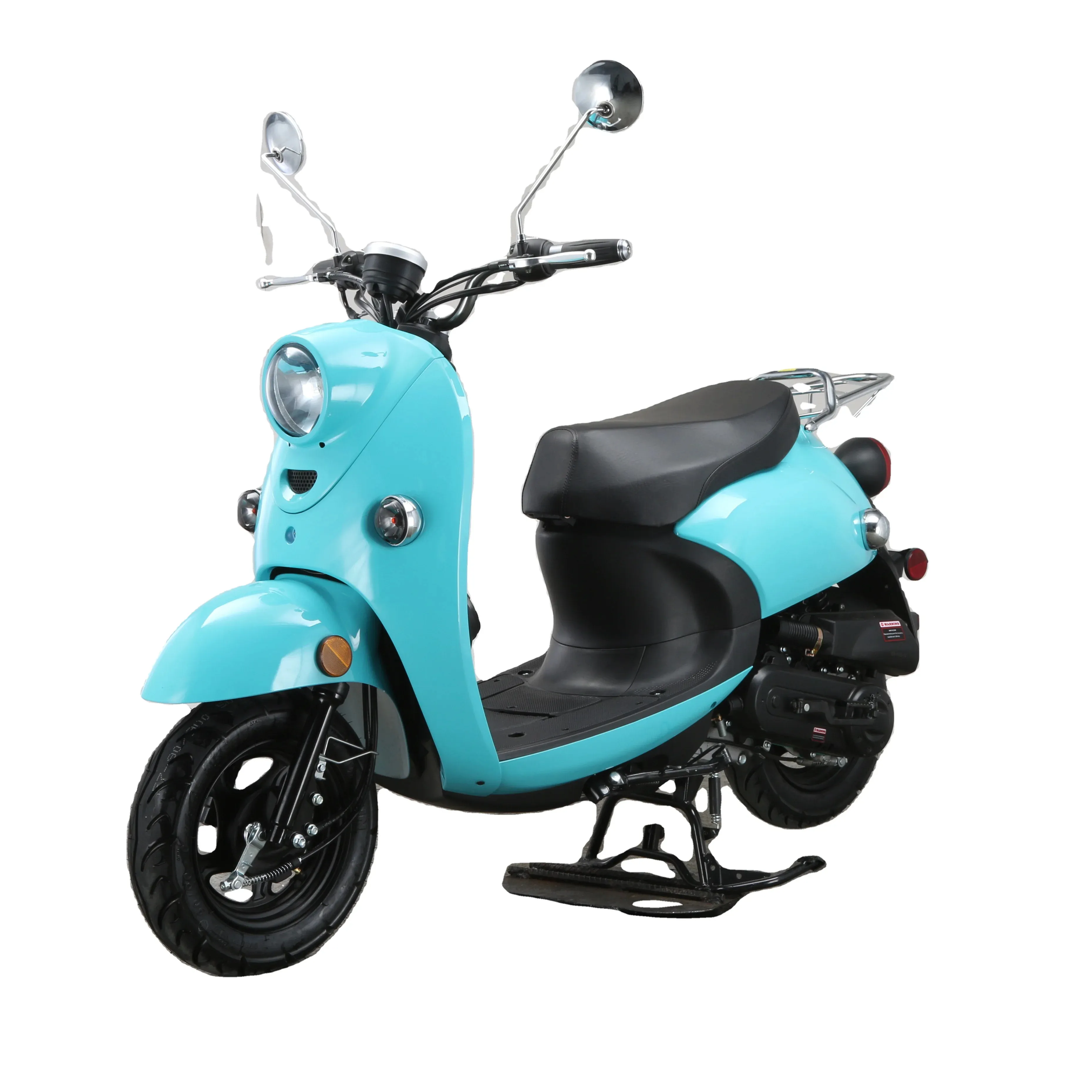 Groothandel 2 Wielen 50cc 80cc Benzine Scooter Motocicleta Volwassen Nieuwe Bromfiets 4 Takt Benzine Motorfiets 50cc Scooter