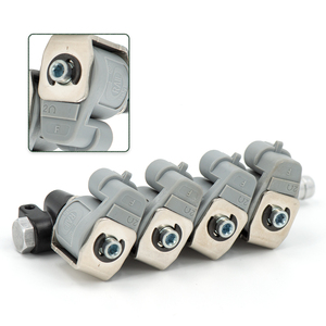New LPG/CNG <strong>Sequential</strong> Fuel <strong>System</strong> <strong>Injection</strong> Auto Gas Conversion Kit Injector Rail 2 Ohm Car Injector