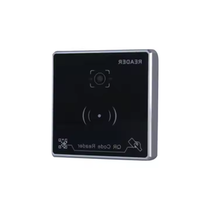 Wiegand 26 34 1D 2D Escáner de código Qr Lector de tarjetas RFID NFC Lector de sistema de control de acceso de montaje en pared - Product Image 2