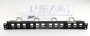Panel de conexión Modular de 24 puertos AMP 1U para Cat5e Cat6 COMMSCOPE M2000 Panel de conexión de red Marco vacío - Product Image 2