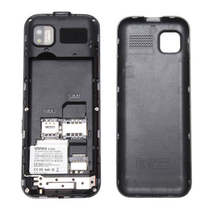 Teléfono UNIWA E1802 con funciones básicas, 1,77 pulgadas, 25BI, tecla de música de acceso directo de batería, tarjeta SIM dual, compatible con redes GSM Itel - Product Image 3