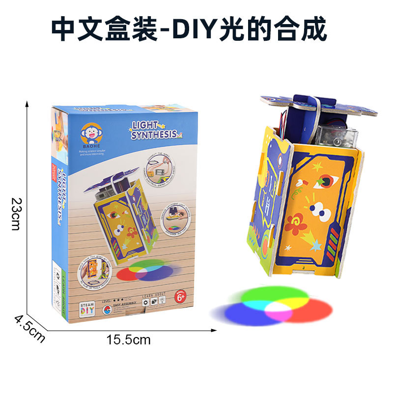 B101d Síntesis de luz DIY en caja china - 151g