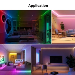 แถบไฟ LED สำหรับตกแต่งบ้าน DC12V 24โวลต์ WS2814B RGBW 4อิน1พิกเซลแอดเดรสที่คล้ายกัน SK6812 rgbww rgbcw 60LED /m WS2814B - Product Image 6
