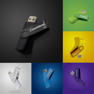 Ceamere CMC5 XC OTG מסתובב USB דיסק און קי 8gb 4gb 2gb 128gb 64gb 32gb 16GB זיכרון עט כונן Pendrive