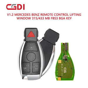 Kırmızı nokta panik 315MHz ve 433MHz ile akıllı araç anahtarı Ben/z için frekansları otomatik olarak değiştirebilir - Product Image 2