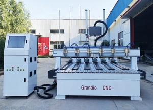 China Price <strong>Multi</strong> Head 4 6 8 10 12 Rotary <strong>Atc</strong> 5 Axis 3d Wood Korea <strong>Cnc</strong> <strong>Router</strong> Machine - Product Image 5