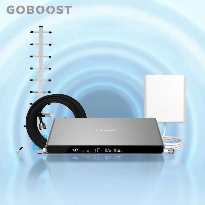 Goboost OEM B28 700Mhz 3G สัญญาณไฟฟ้ามือถือบูสเตอร์4G