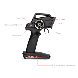 WLToys รถของเล่น RC 12429สำหรับเด็ก,รถของเล่นสำหรับเด็กความเร็วสูง2.4Ghz 1/12 4WD รีโมทคอนโทรลวิทยุรถหินของขวัญสำหรับเด็กไฟ LED ความสว่างสูง - Product Image 4