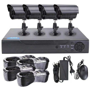4 kênh tầm nhìn ban đêm 1080P CCTV Bộ dụng cụ 2MP AHD CVI TVI Analog XVI Hidden an ninh máy ảnh CCTV Camera Set - Product Image 2