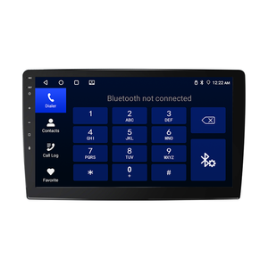 Soporte de 10 pulgadas para REPRODUCTOR DE DVD de coche con entrada AUX con CPU RK3326S, Android 11 y salida RCA estéreo universal para coche Android