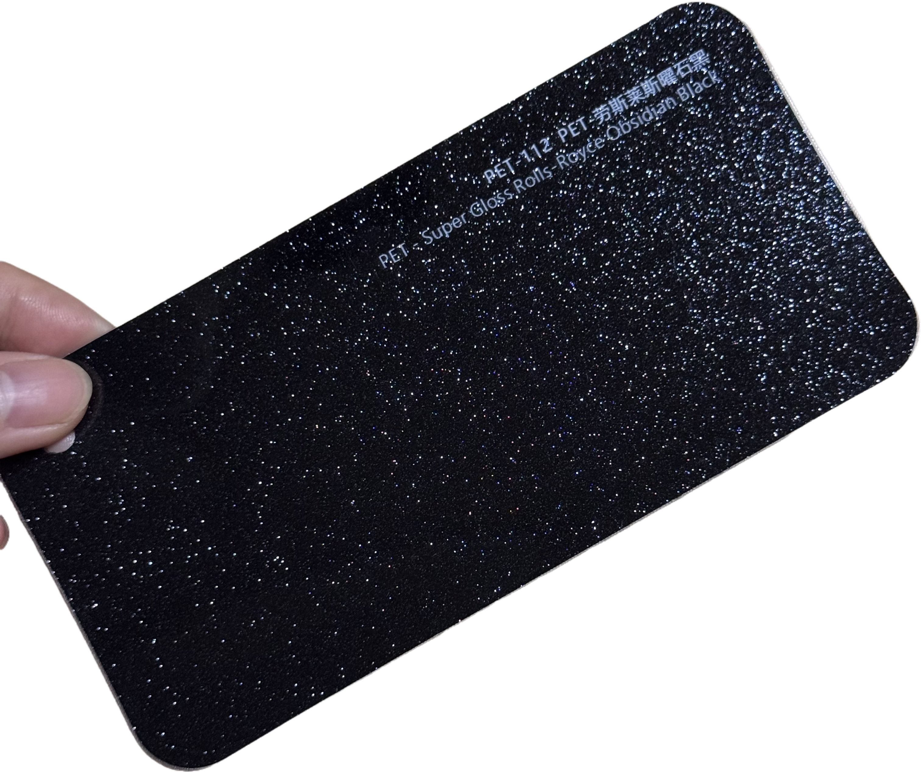 noir obsidienne super brillant