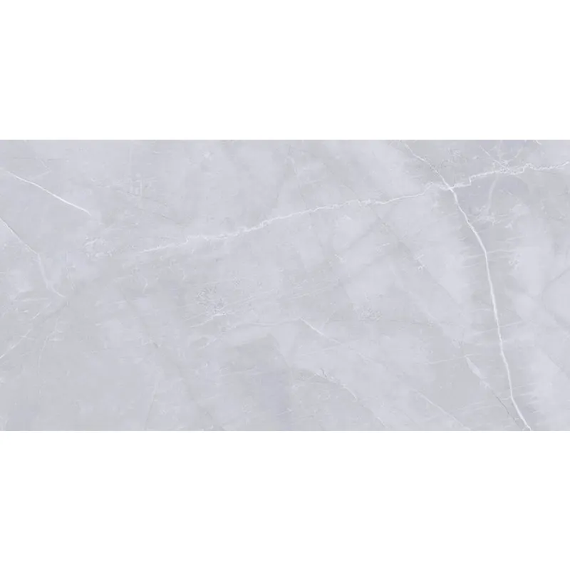 Decoración de diseño 3D 400x800 Cerámica Carrara Gris Cocina Baño Azulejos de pared