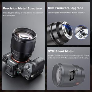VILTROX 85mm F1.8 Lens STM Full-Frame Autofocus Large Aperture Z9 Z7 Z7II <strong>Z6</strong> Z6II Z5 Z50Nikon Z Mount Lens for <strong>Camera</strong> Nikon - Product Image 5