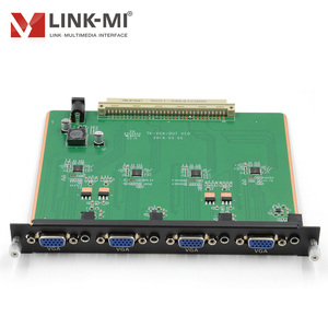 Sistema de conmutador de matriz híbrida 8x8, 4K @ 30Hz, HDMI/DVI/VGA/SDI, entrada/salida EDID IR remoto/botón/RS232/Control central