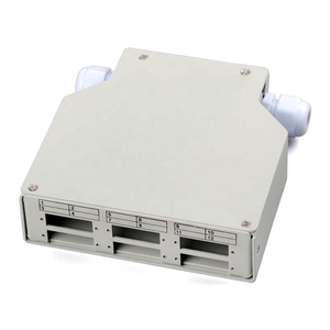 导轨Din盒FTTH光纤接线盒SC/UPC 4 8 12端口光纤接线板单工双工DIN导轨型 - Product Image 4