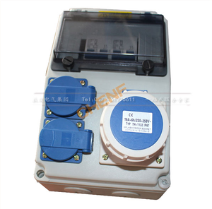 IP66 su geçirmez güç dağıtım panosu için avrupa taşınabilir bağlantı dağıtım kutusu eğim akım çıkış kutusu - Product Image 3
