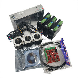 Sürücü güç kaynağı kontrol kartı ile komple CNC Nema23 step Motor kiti hibrid All-in-One DC doğrusal desen CE sertifikalı - Product Image 1
