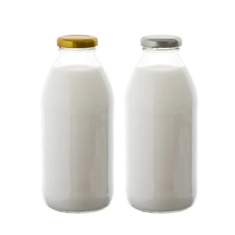 Bottiglia di latte in vetro multifunzione nuova tendenza personalizzata con grande sconto