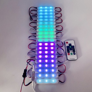 DC12V LED Module 5050 3LED RGB Dream Color Pixel LED Strip IP65 impermeabile per illuminazione interna modulo led esterno rgb