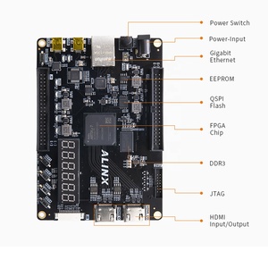 ALINX AX7035 scheda di sviluppo XILINX Artix-7 XC7A35T FPGA con A7 som kit di valutazione 14 Bit agna - Product Image 3
